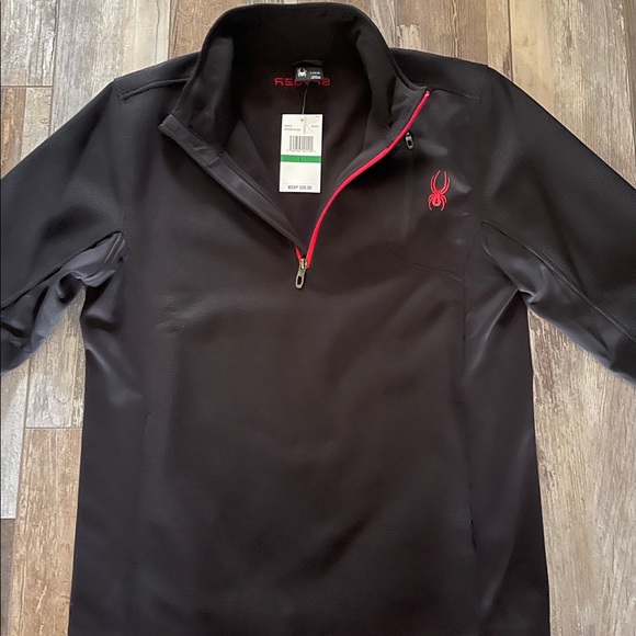 Black Spyder pullover - Picture 1 of 3